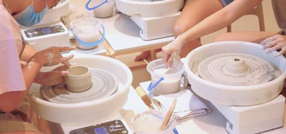 Wheel Throwing & Painting Experience for 2