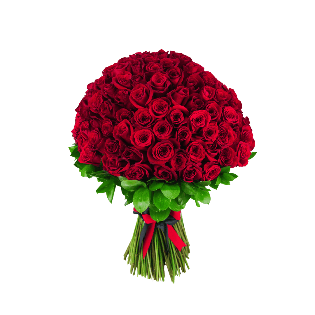 150 Red Roses Posy