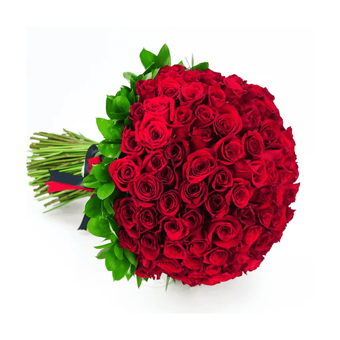 150 Red Roses Posy