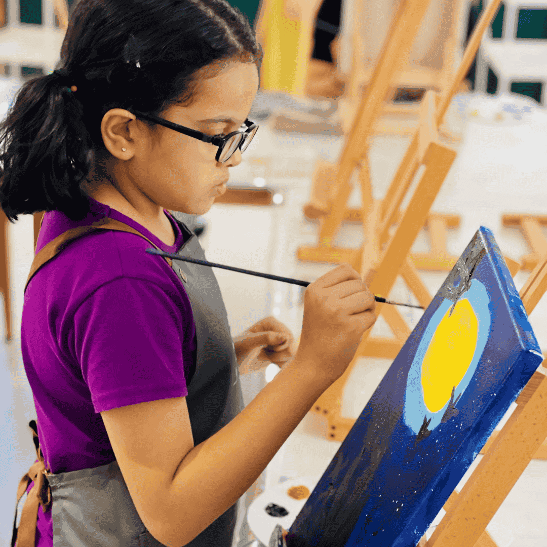 Soft Verbal Guided Art Jam for Kids