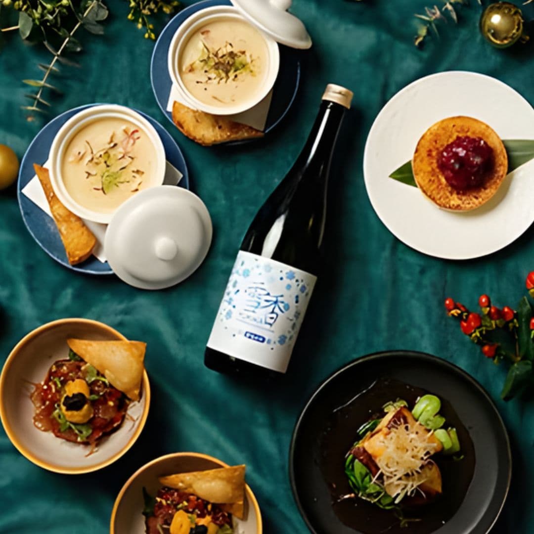 10-Course Modern Japanese Tasting & Sake Pairing Dinner for 2