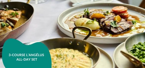3-Course L’Angélus All-Day Set