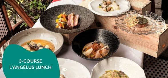 3-Course L'Angélus Lunch