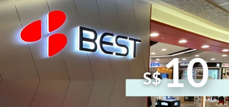 S$10 Best Denki Gift Card