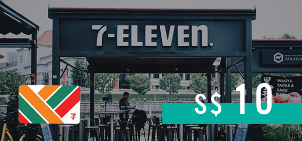 S$10 7-Eleven Gift Voucher