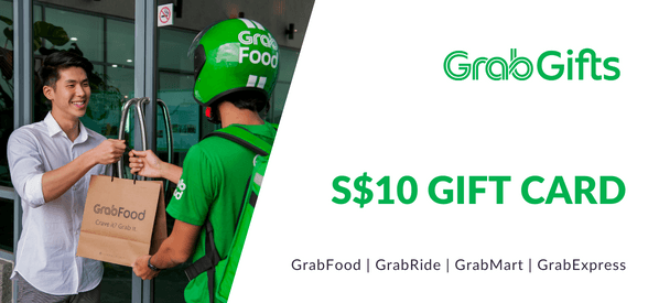 S$10 Grab Gift Card
