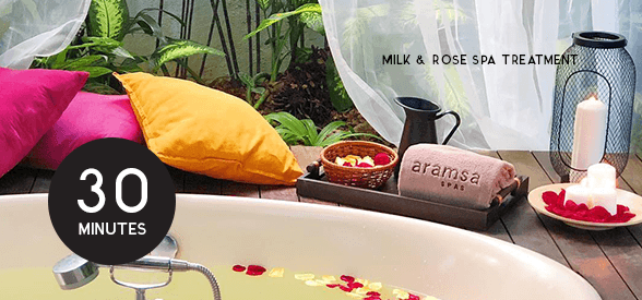 30-minute Milk & Rose Spa Treatment