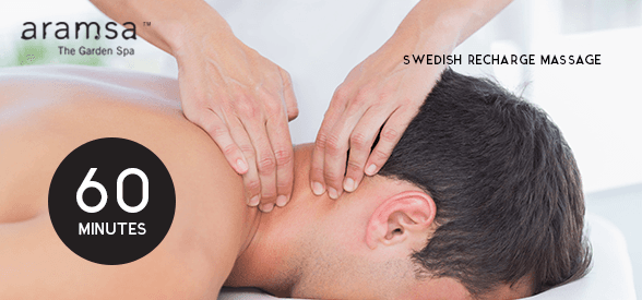 60-minute Swedish Recharge Massage