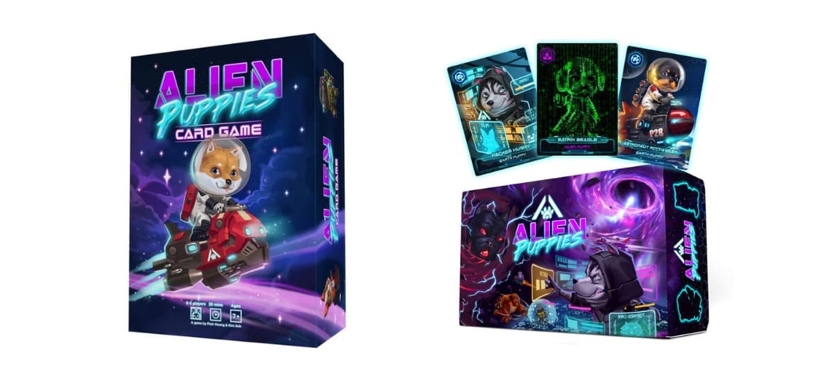 Alien Puppies Sci-Fi Card Game - Original Deck