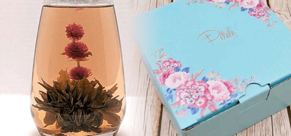 Azure & Florets Blooming Tea