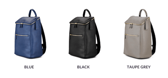 Three Musketeers D'ryna 14" Laptop Backpack Detachable Pouch (Leather)