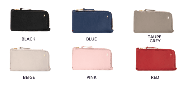 Gillian Zip Coin Pouch Card Holder (RFID)