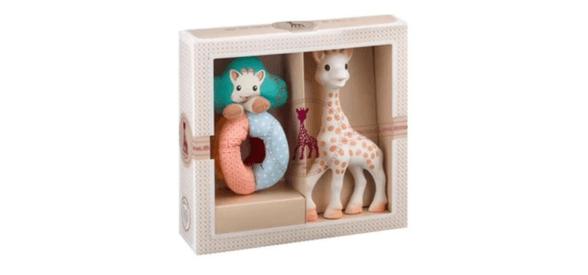 Sophie La Girafe Sophiesticated Rattle Set