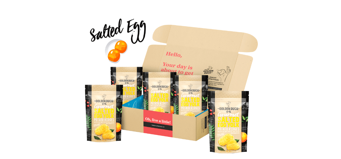 Snackbox Medley Salted Egg Yolk Potato Ridges