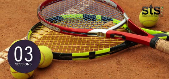 3-Sessions of 60-Minute Cardio Tennis Lessons