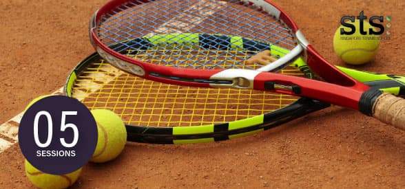 5-Sessions of 60-Minute Cardio Tennis Lessons