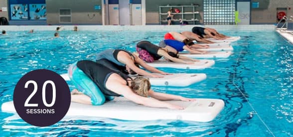 20-Sessions FloatFit HIIT/Yoga on Water