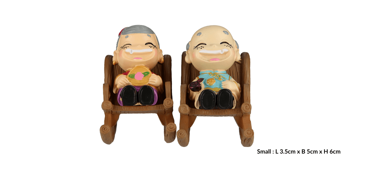 "Grow Old with You" Small Figurines