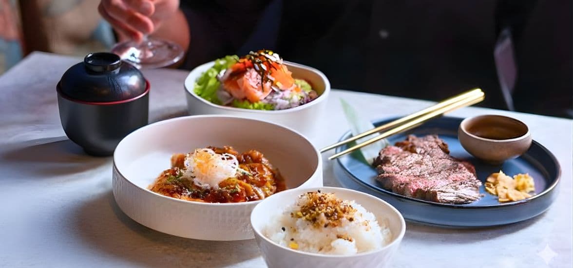 3-Course Modern Japanese Lunch Experience