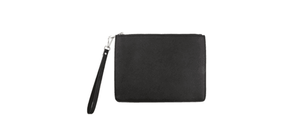 Small Saffiano Leather Pouch