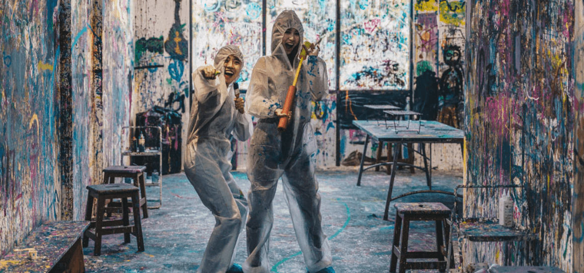 Splat Paint House Banner 2