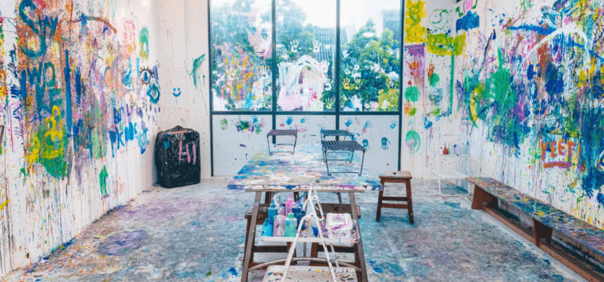 Splat Paint House Banner 1