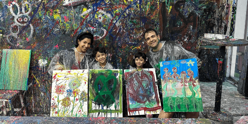 Splat Paint House Banner 7