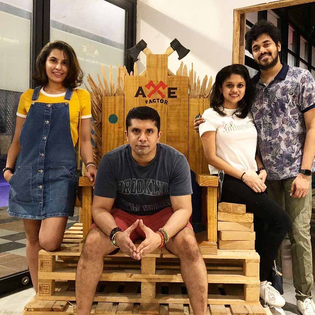 Axe-Throwing Session for 4