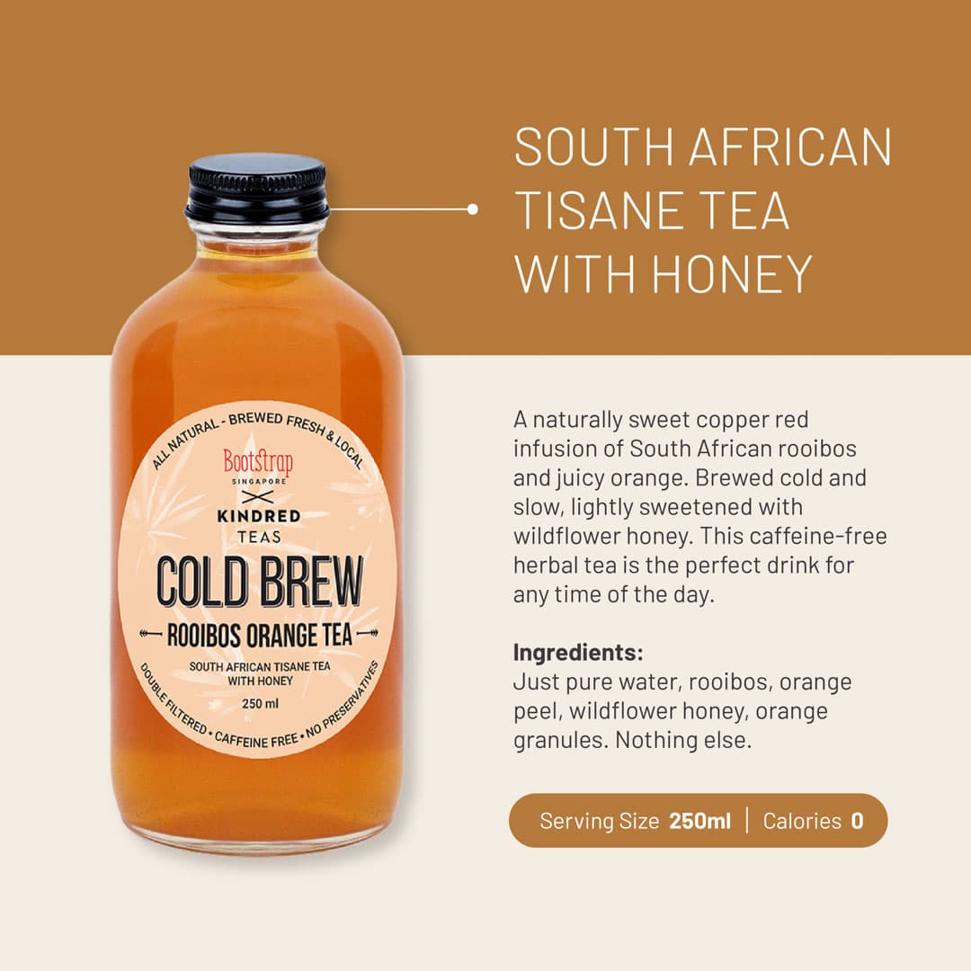 Rooibos Orange Cold Brew Tea
