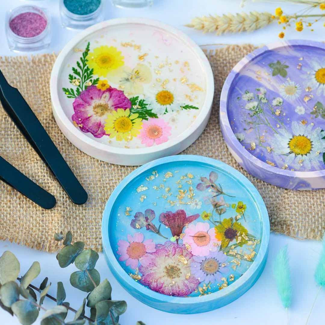 Forever Bloom Round Jewellery Dish Workshop