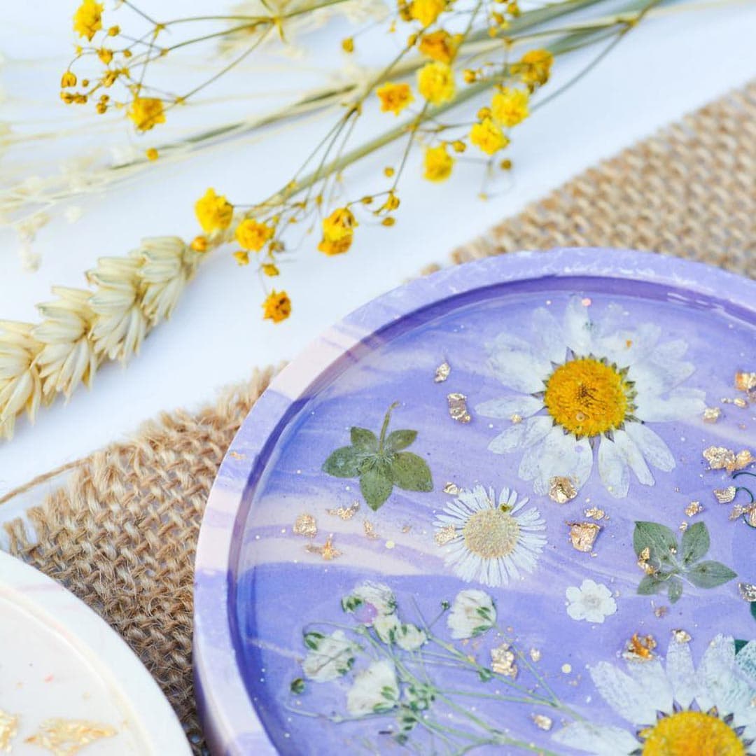 Forever Bloom Round Jewellery Dish Workshop