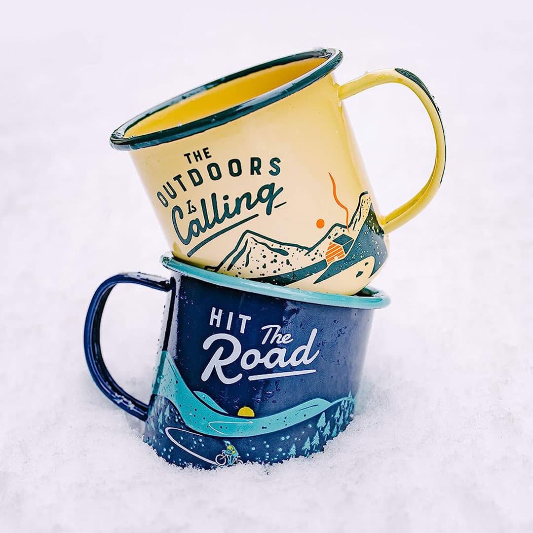 "Bicycle" Enamel Mug by Gentlemen's Hardware