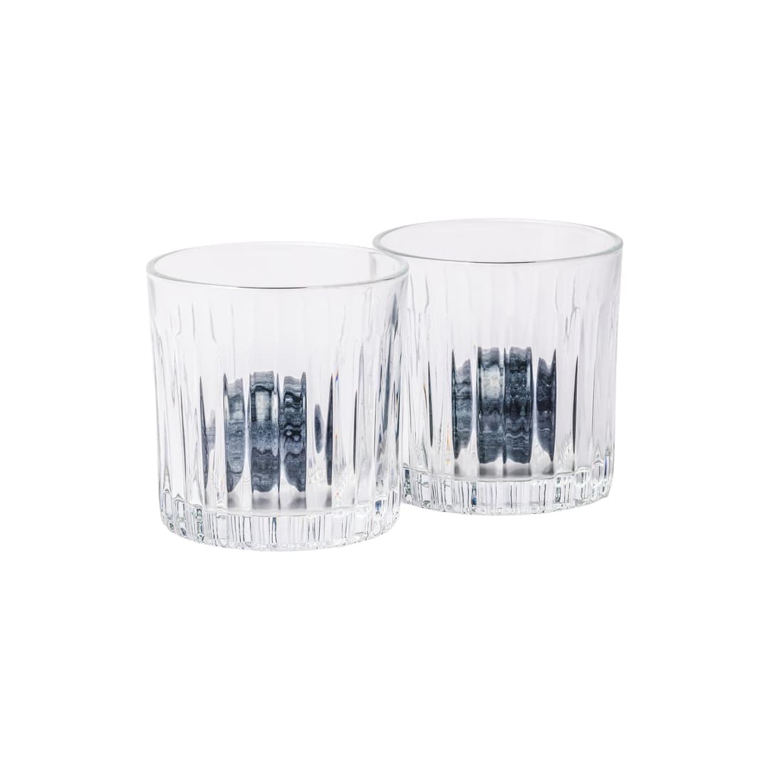 Cocktail Tumbler & Whiskey Stones Set