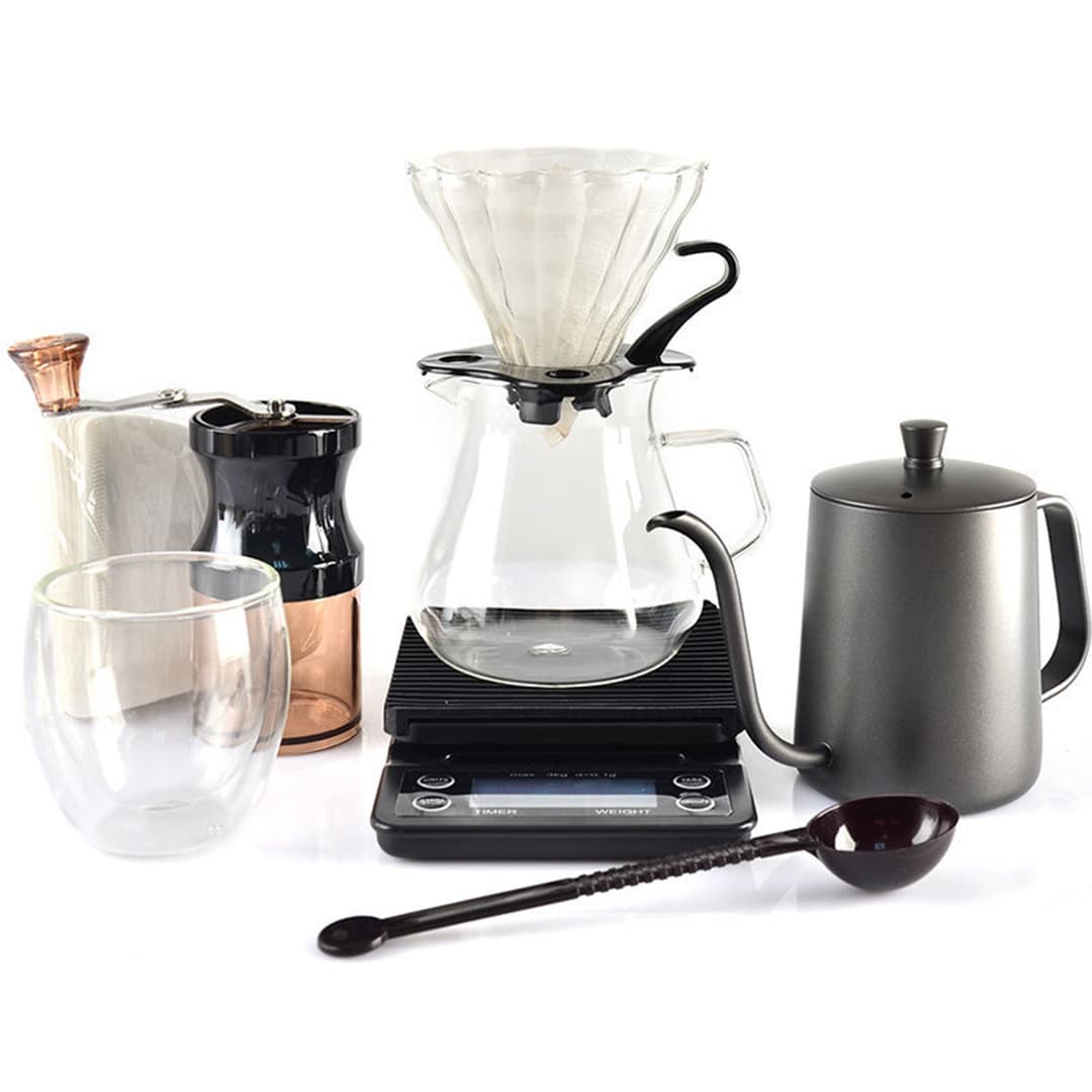 Drip Coffee Pot Kit (Set of 4)