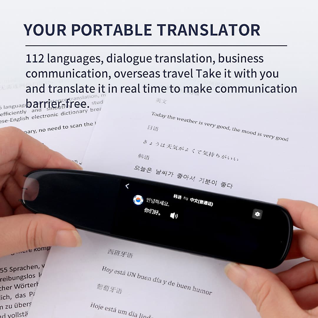 Smart Scanner Translator Pen (Set of 8)