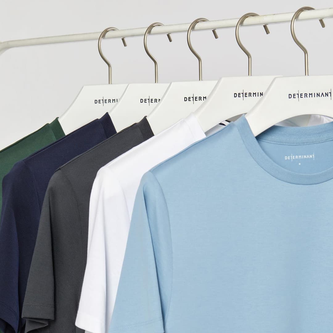 Super Soft Crew Neck T-Shirt by Determinant