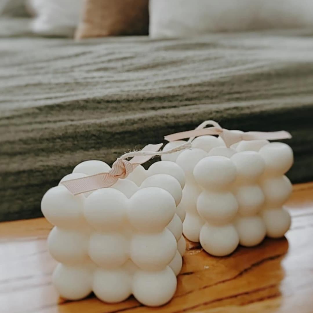 Bubble Sculpture Candle