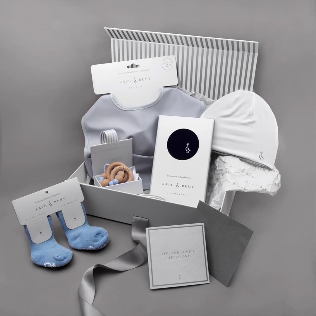 Happy 100 Days Gift Set with Personalised Teether