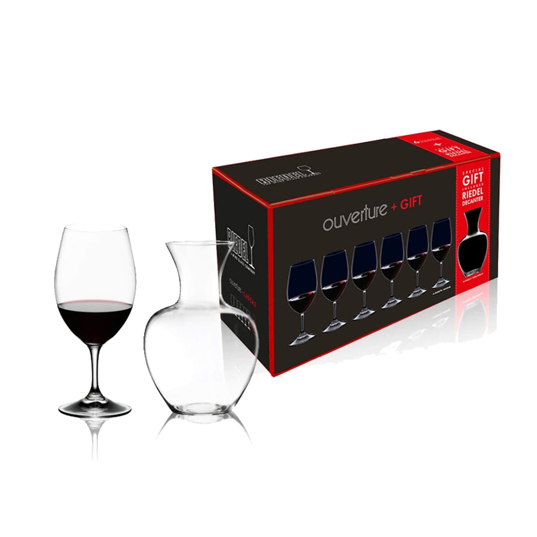 Riedel "Ouverture" Gift Set (Set of 7) : Magnum Glass & Decanter