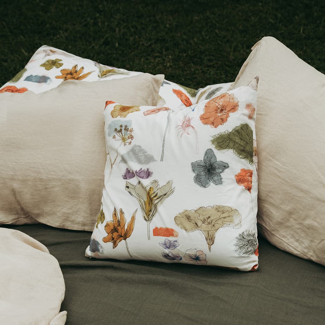 Cushion Cover Made with Liberty Fabric