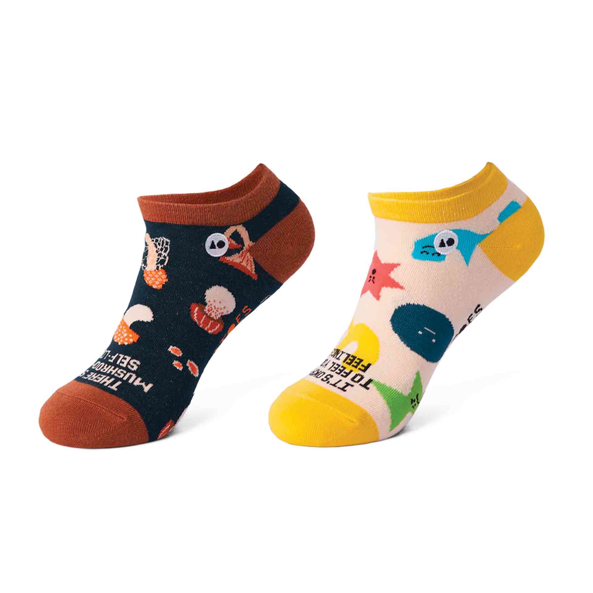 Talking Toes Empowerment Socks Bundle (2 Pairs)