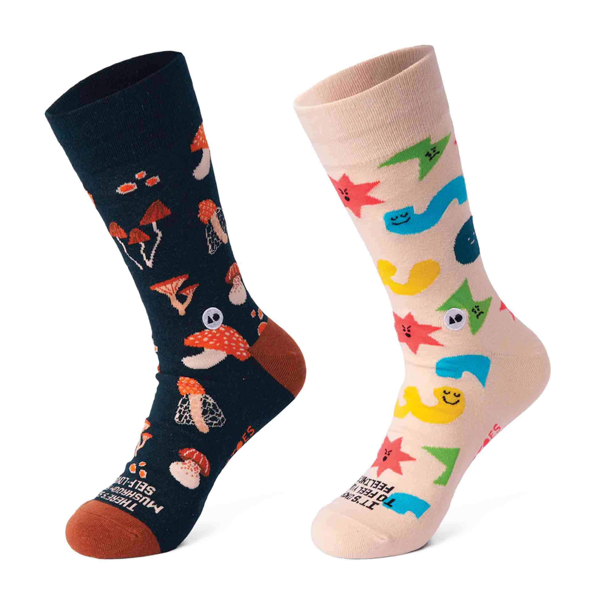 Talking Toes Empowerment Socks Bundle (2 Pairs)