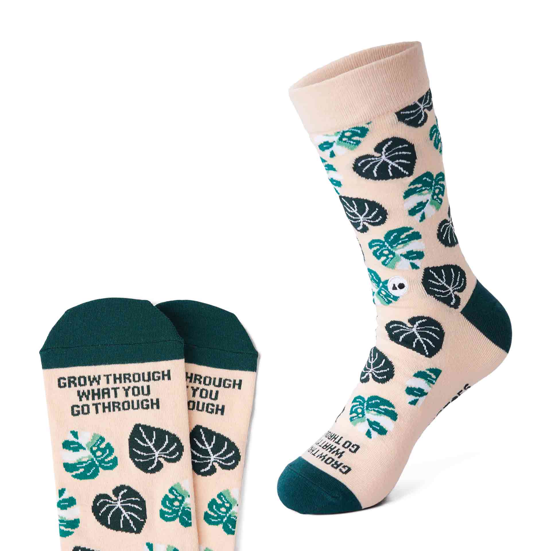 "Grow Through What You Go Through": Rare Plant Sock