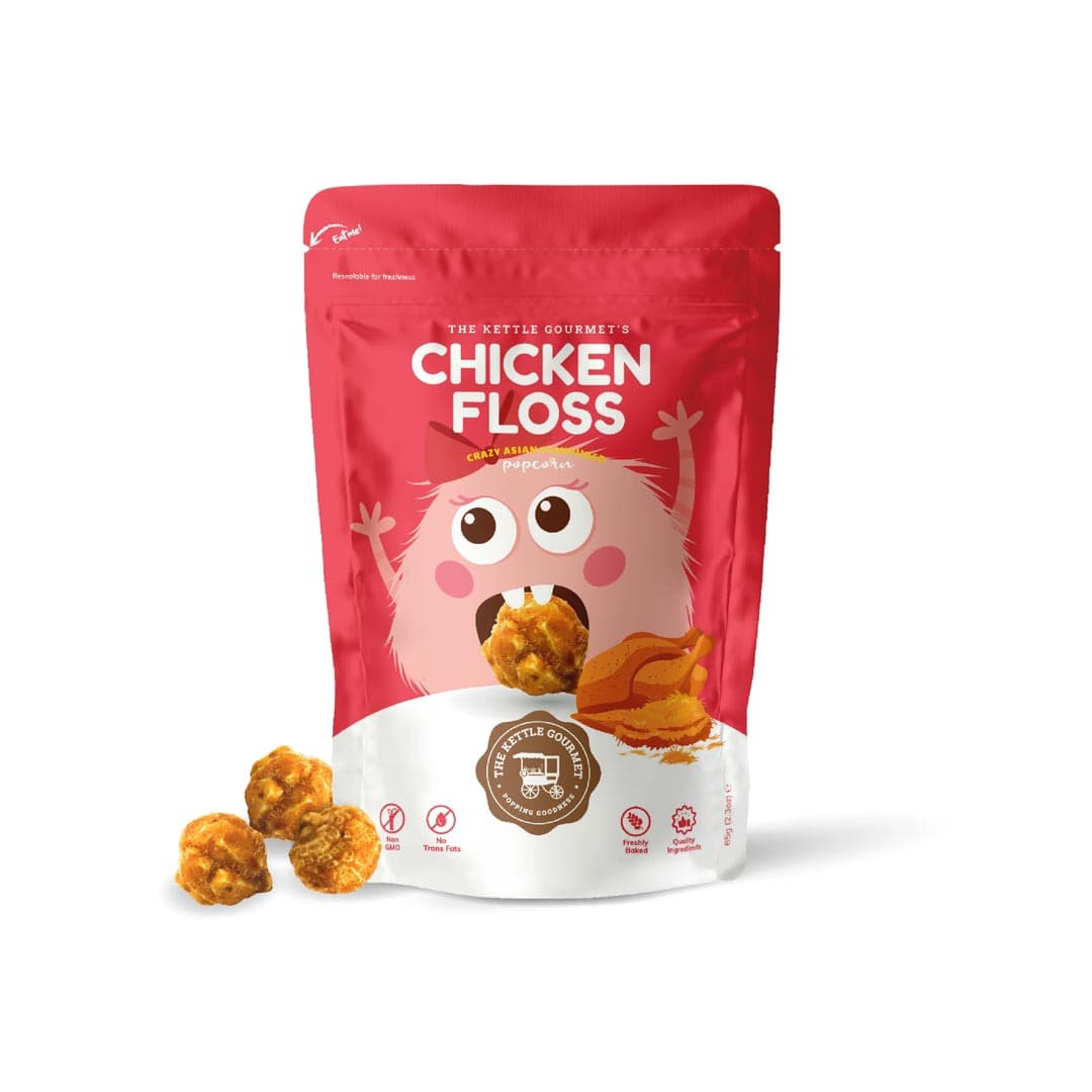 The Kettle Gourmet "Chicken Floss" Popcorn Set