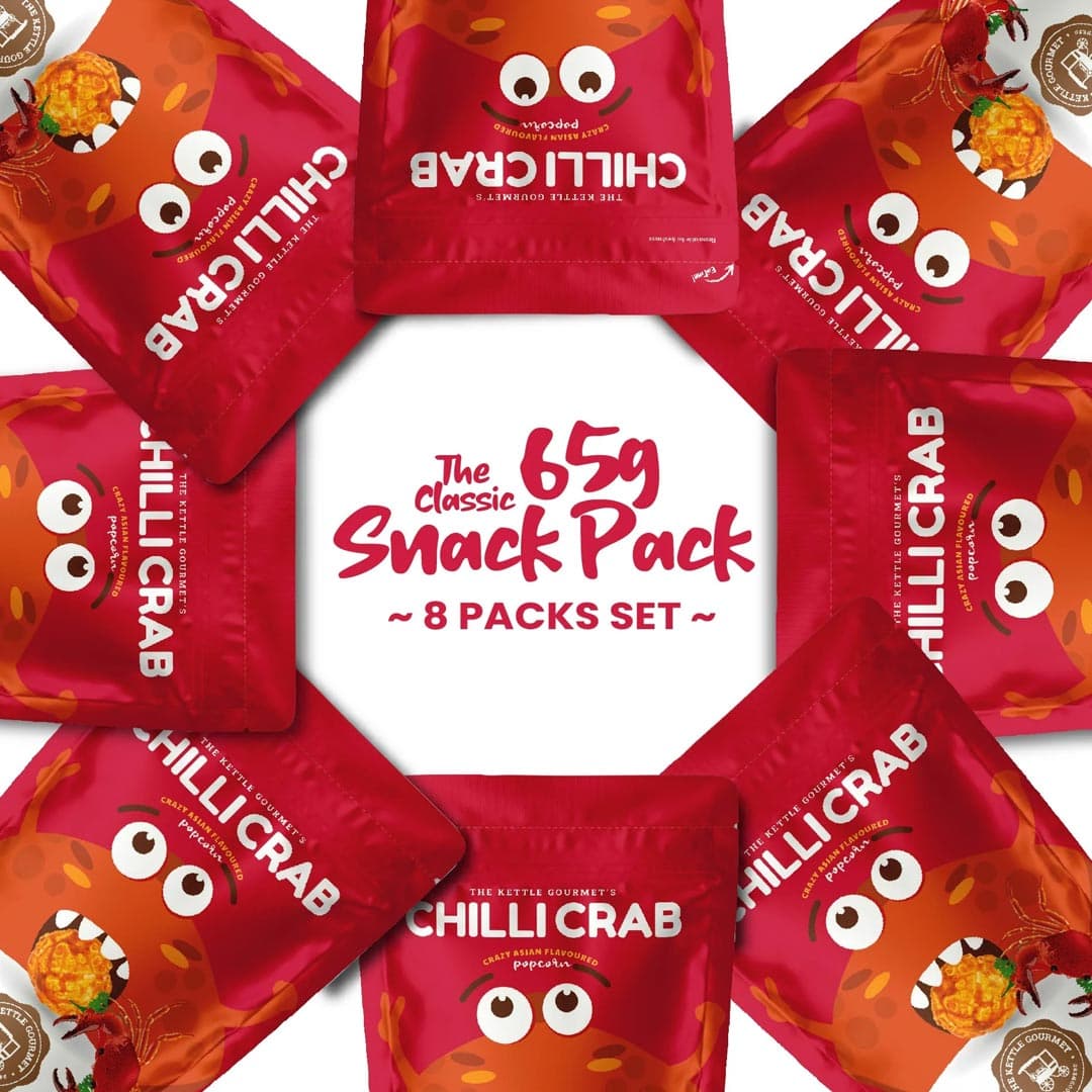 The Kettle Gourmet "Chilli Crab" Popcorn Set