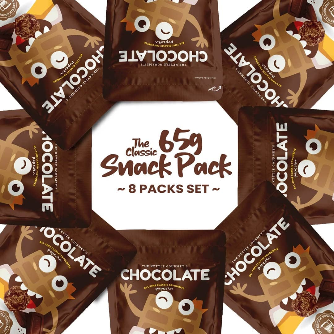 The Kettle Gourmet "Chocolate" Popcorn Set