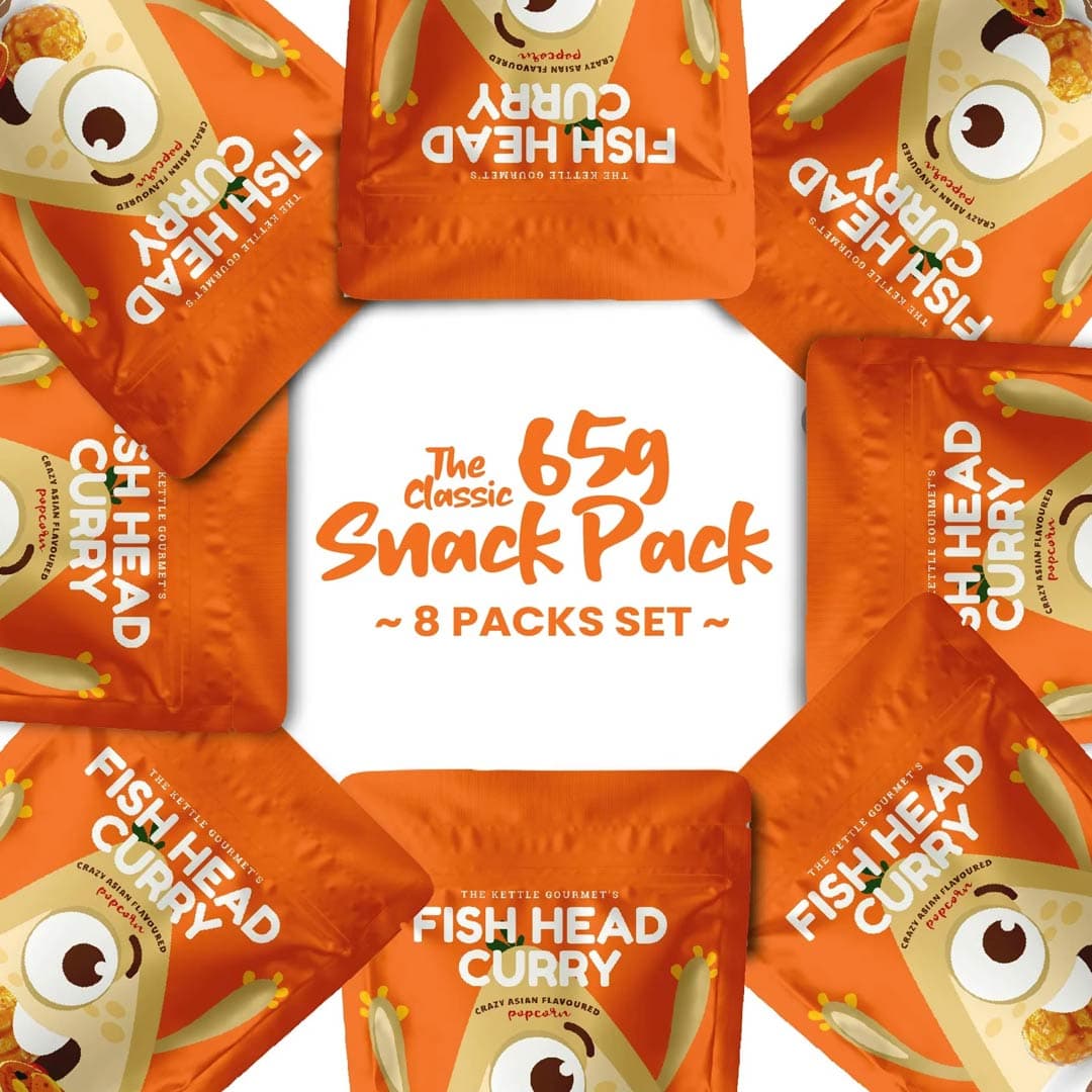 The Kettle Gourmet "Fish Head Curry" Popcorn Set