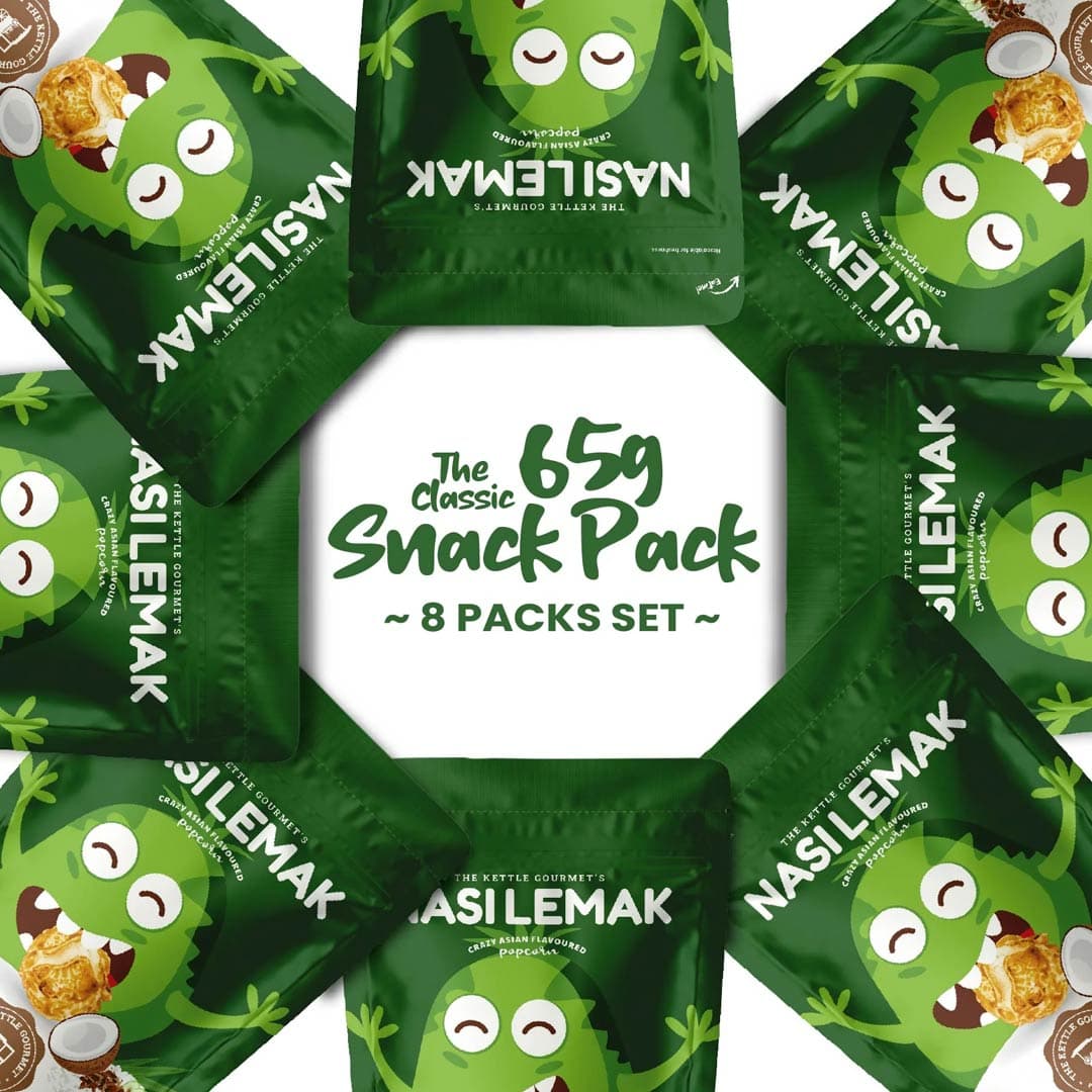 The Kettle Gourmet "Nasi Lemak" Popcorn Set