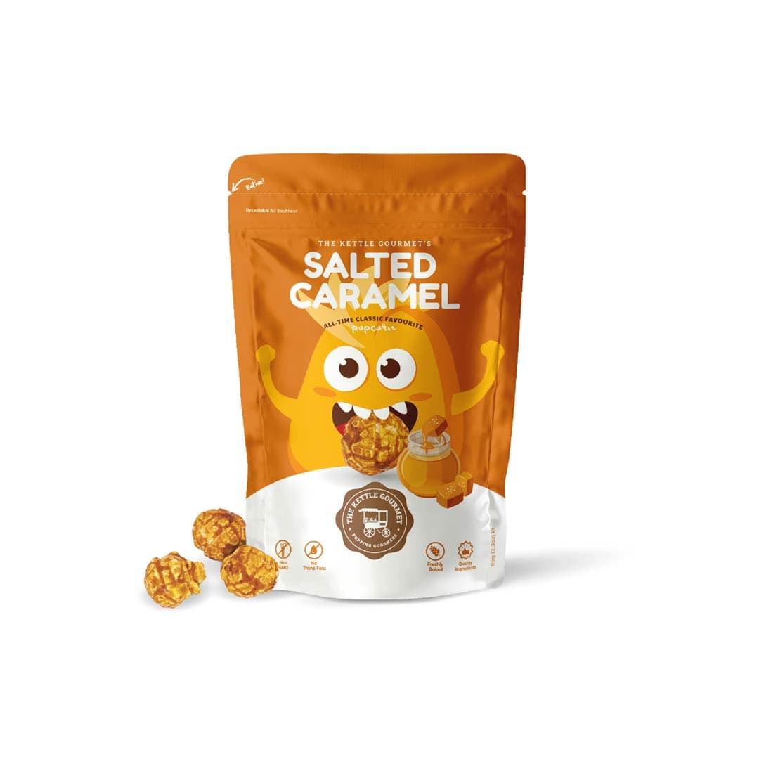 The Kettle Gourmet "Salted Caramel" Popcorn Set