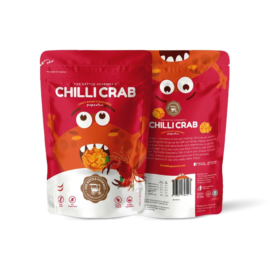 The Kettle Gourmet "Chilli Crab" Popcorn Set